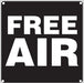 Free Air- 12"w x 12"h Aluminum Sign