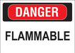 "Danger Flammable" Decal