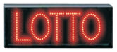Red LED Lotto Sign