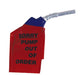 Plastic Nozzle Sleeve- "Sorry Pump Out Of Order"
