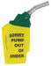 "Sorry Pump Out Of Order"- Plastic Nozzle Sleeve, 6 per Package