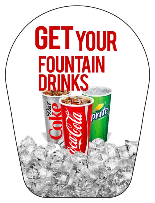 Nozzle Talker Insert- "Fountain Drinks"