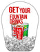 Nozzle Talker Insert- "Fountain Drinks"