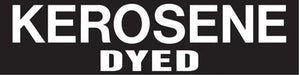 Pump Decal- White on Black, "Kerosene Dyed"