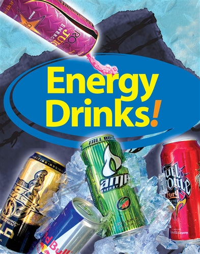 22"w x 28"h Styrene Insert- "Energy Drinks"