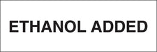 Decal- "Ethanol Added"