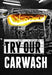 Try Our Car Wash- 24"w x 36"h .040 Styrene Insert