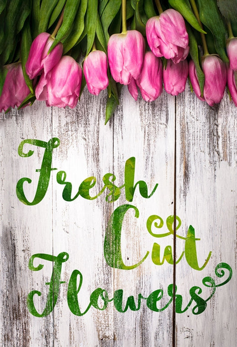 Fresh Cut Flowers Squawker Insert