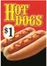 Hot Dogs Price Insert