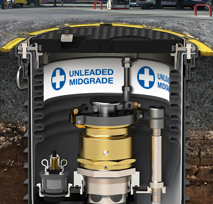 Storage Tank Collar- "Unleaded Midgrade"