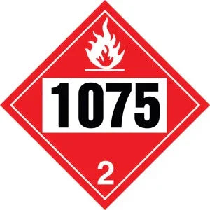 Open Propane Sign