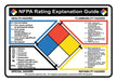 NFPA Chart Hazard Decal
