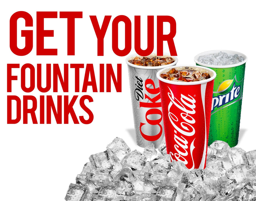 Fountain Drinks Pump Topper