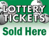 Lottery Tickets- 12" x 20" Pump Topper Insert