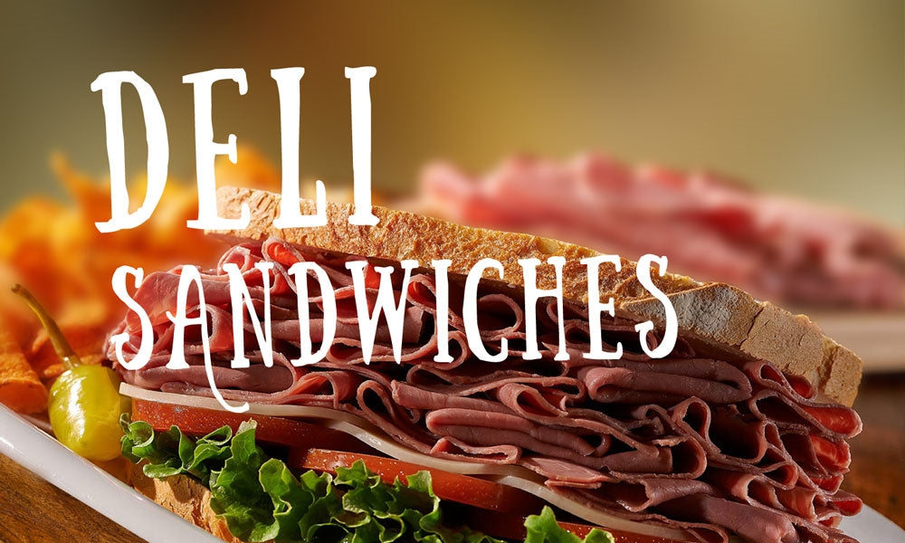 Deli Sandwiches Pump Topper