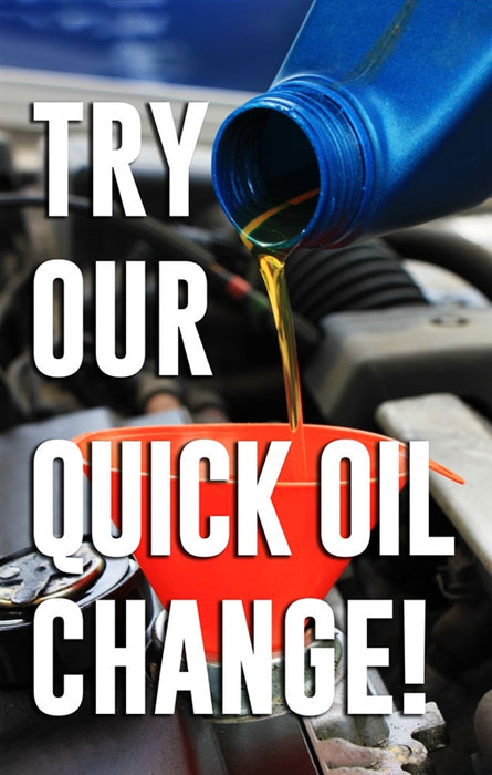 Insert- "Quick Oil Change"