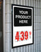 Aluminum Frame- Pole or Wall Mount