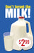 Price Insert- "Milk"
