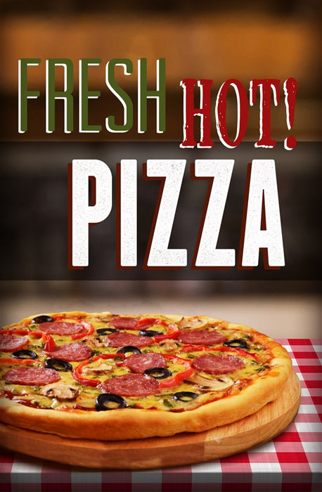 Pizza-  28"w x 44"h Styrene Insert