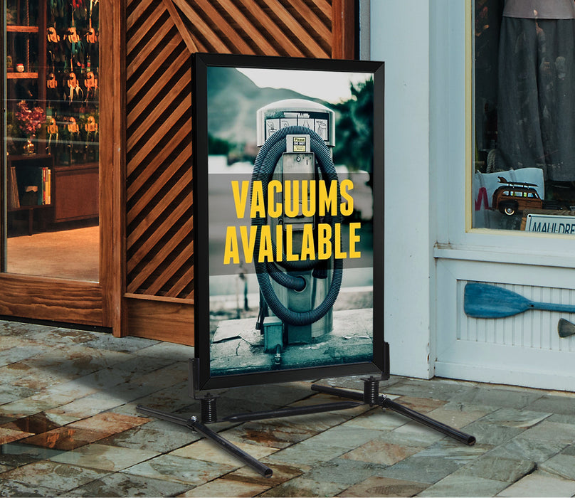 Insert- "Vacuums Available"