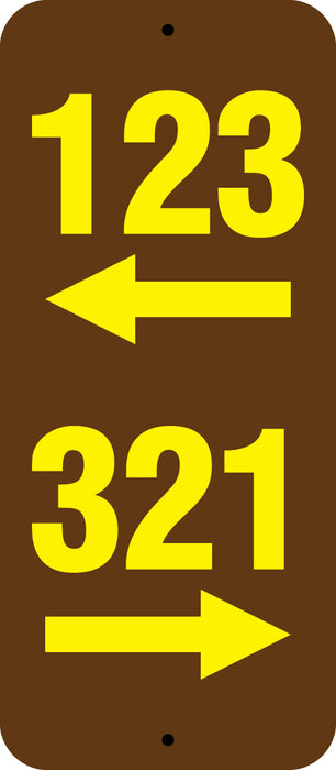 Dual Campsite Marker